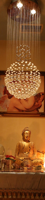 Chandelier in my office